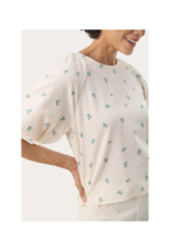 Part Two Estermarine Blouse in Green Bouquet by Part Two