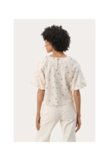 Part Two Estermarine Blouse in Green Bouquet by Part Two