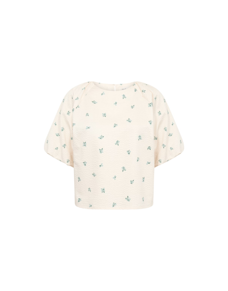 Part Two Estermarine Blouse in Green Bouquet by Part Two