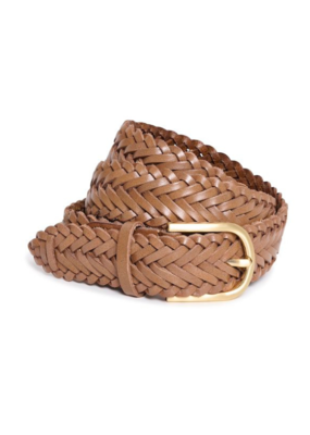 Part Two Chilas Leather Belt in Toasted Coconut by Part Two