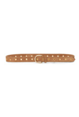Part Two Najad Leather Belt in Toasted Coconut by Part Two