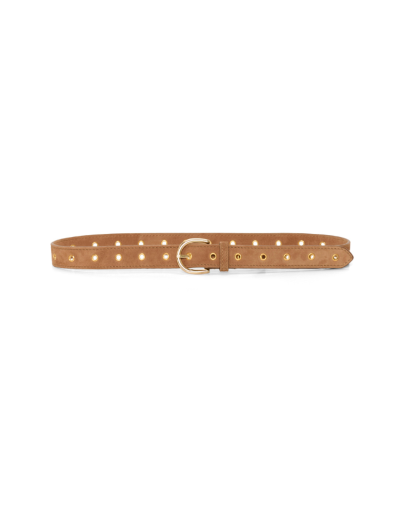 Part Two Najad Leather Belt in Toasted Coconut by Part Two