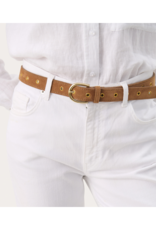Part Two Najad Leather Belt in Toasted Coconut by Part Two