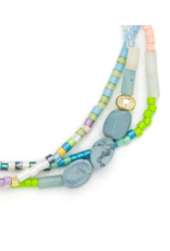 Scout Stone of Harmony Blue Howlite & Gold Mixed Media Bracelet by Scout