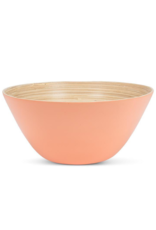 Outdoor Bamboo Large Deep Bowl in Melon