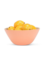 Outdoor Bamboo Medium Deep Bowl in Melon