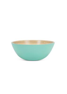 Outdoor Bamboo Small Bowl in Turquoise