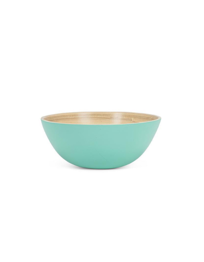 Outdoor Bamboo Small Bowl in Turquoise