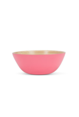 Outdoor Bamboo Small Bowl in Pink