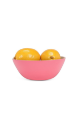 Outdoor Bamboo Small Bowl in Pink