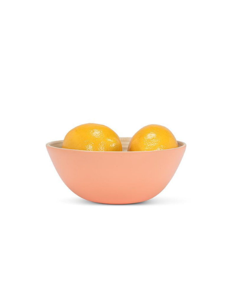 Outdoor Bamboo Small Bowl in Melon