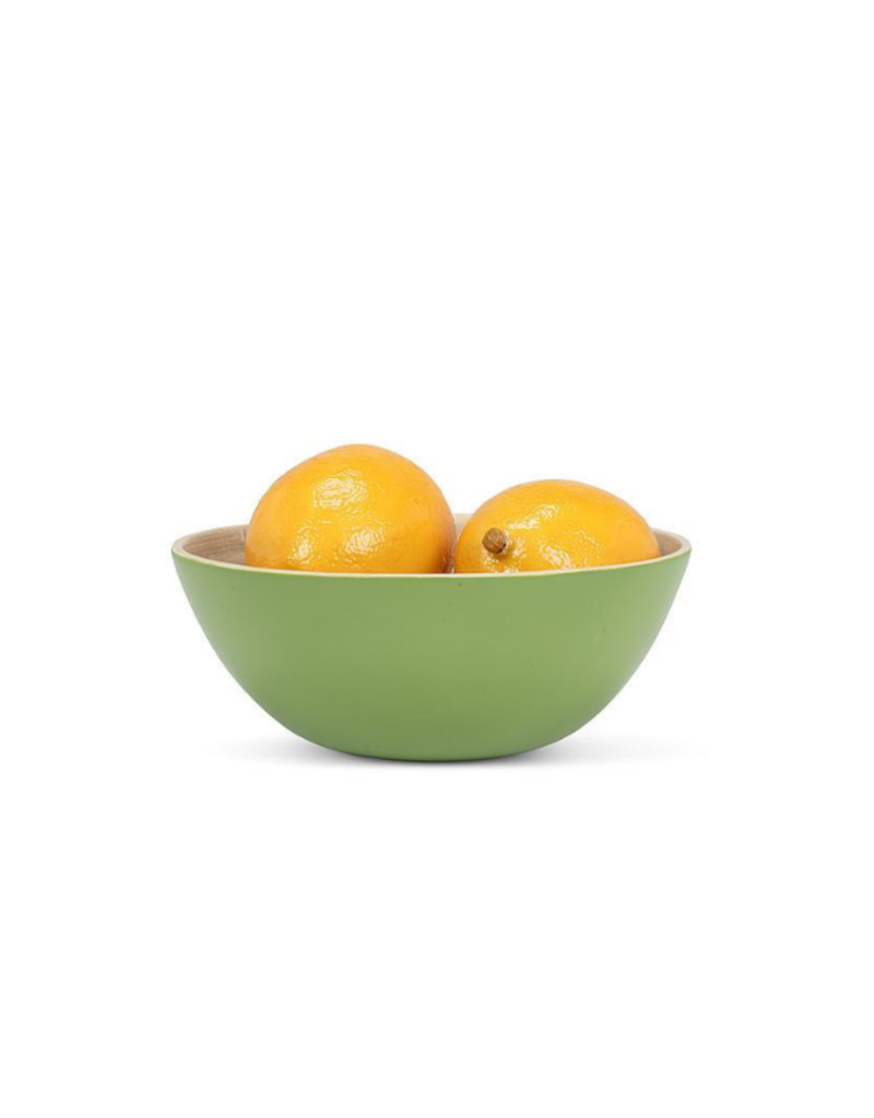 Outdoor Bamboo Small Bowl in Green
