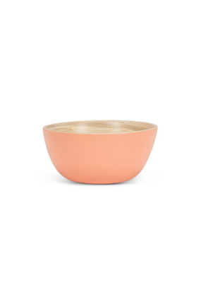 Outdoor Bamboo Mini Bowl in Melon