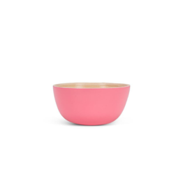 Outdoor Bamboo Mini Bowl in Pink