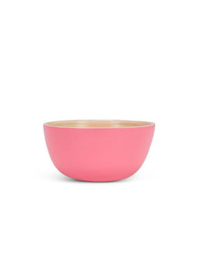 Outdoor Bamboo Mini Bowl in Pink