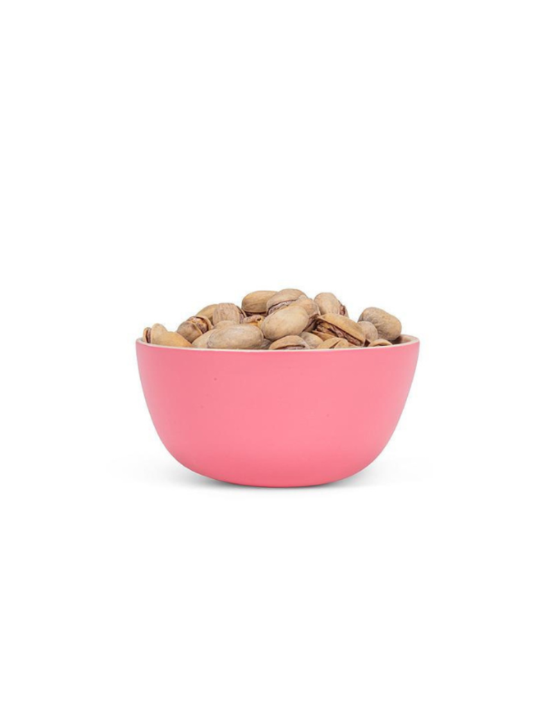 Outdoor Bamboo Mini Bowl in Pink