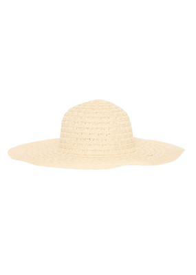 b.young Wynne Hat in Natural Straw by b.young