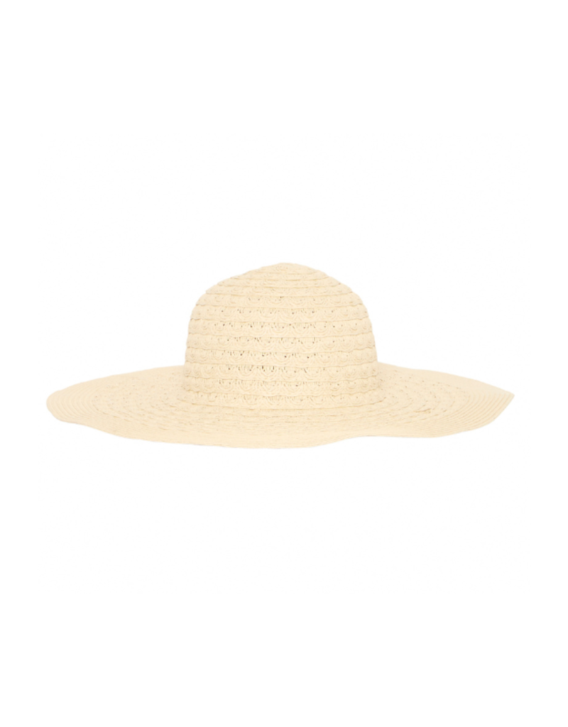 b.young Wynne Hat in Natural Straw by b.young