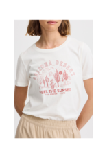 b.young Sobbe Tee in Marshmallow Desert by b.young