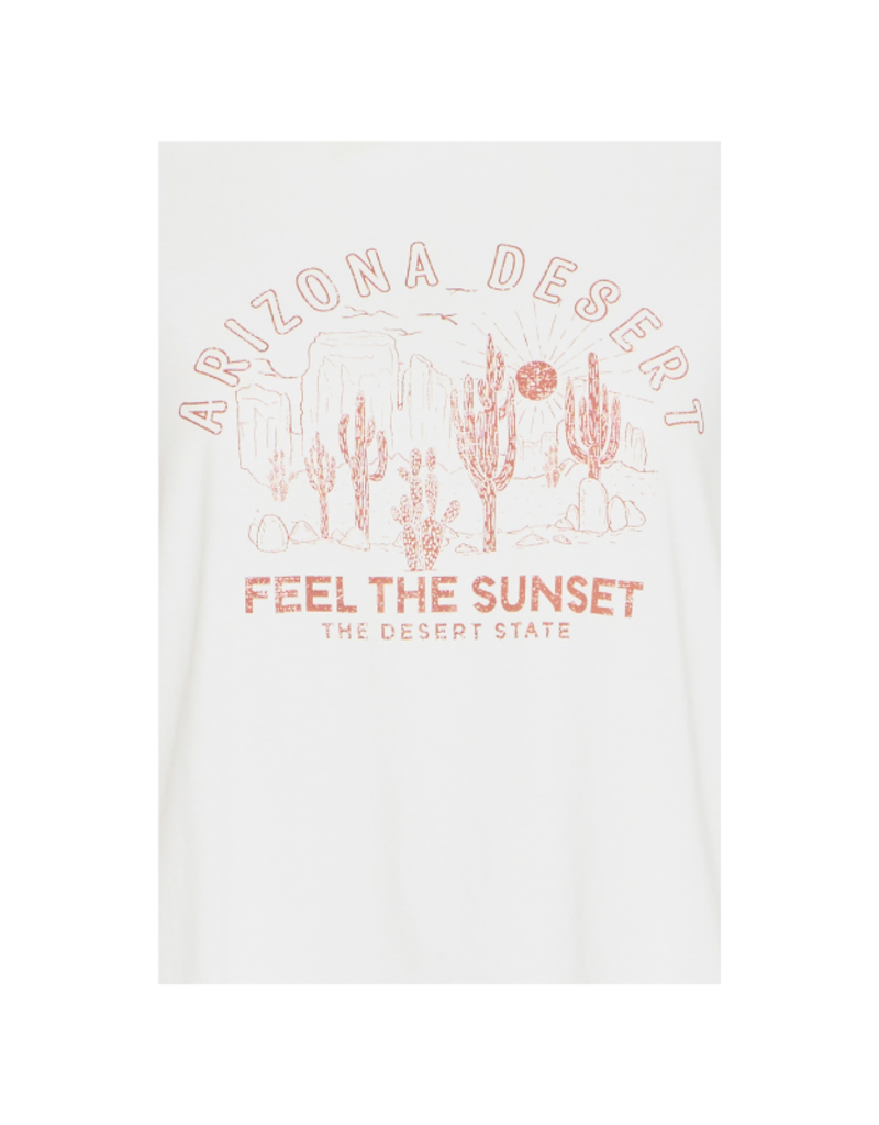 b.young Sobbe Tee in Marshmallow Desert by b.young