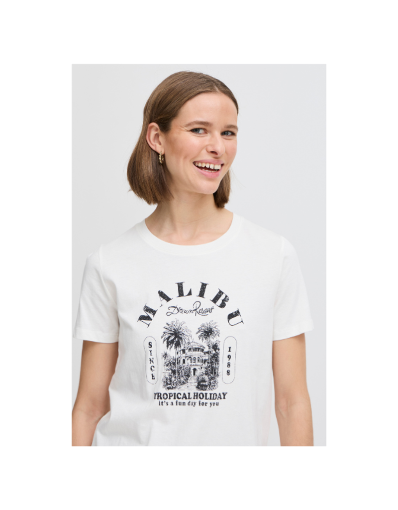 b.young Sobbe Tee in Marshmallow Dream by b.young