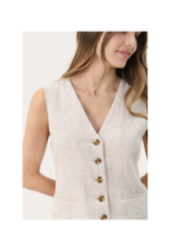 Part Two Nadhia Vest in French Oak Melange by Part Two