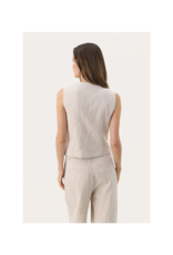 Part Two Nadhia Vest in French Oak Melange by Part Two