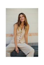 Part Two Nadhia Vest in French Oak Melange by Part Two