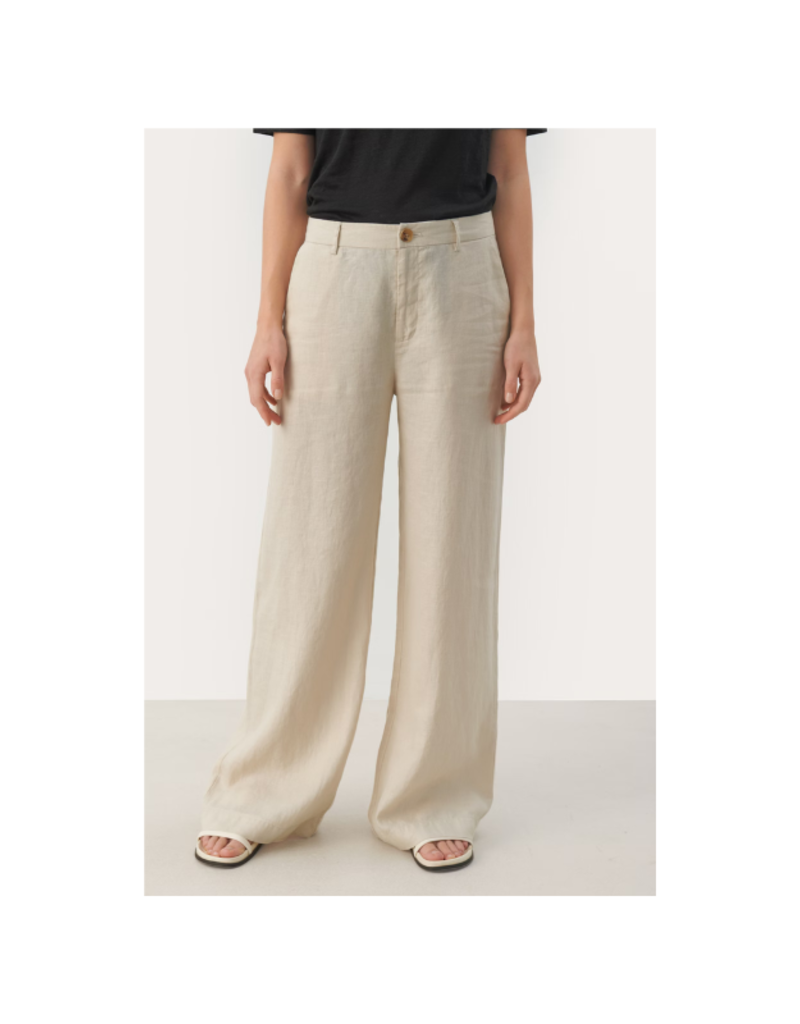 Part Two Ninnes Pant in French Oak Melange by Part Two