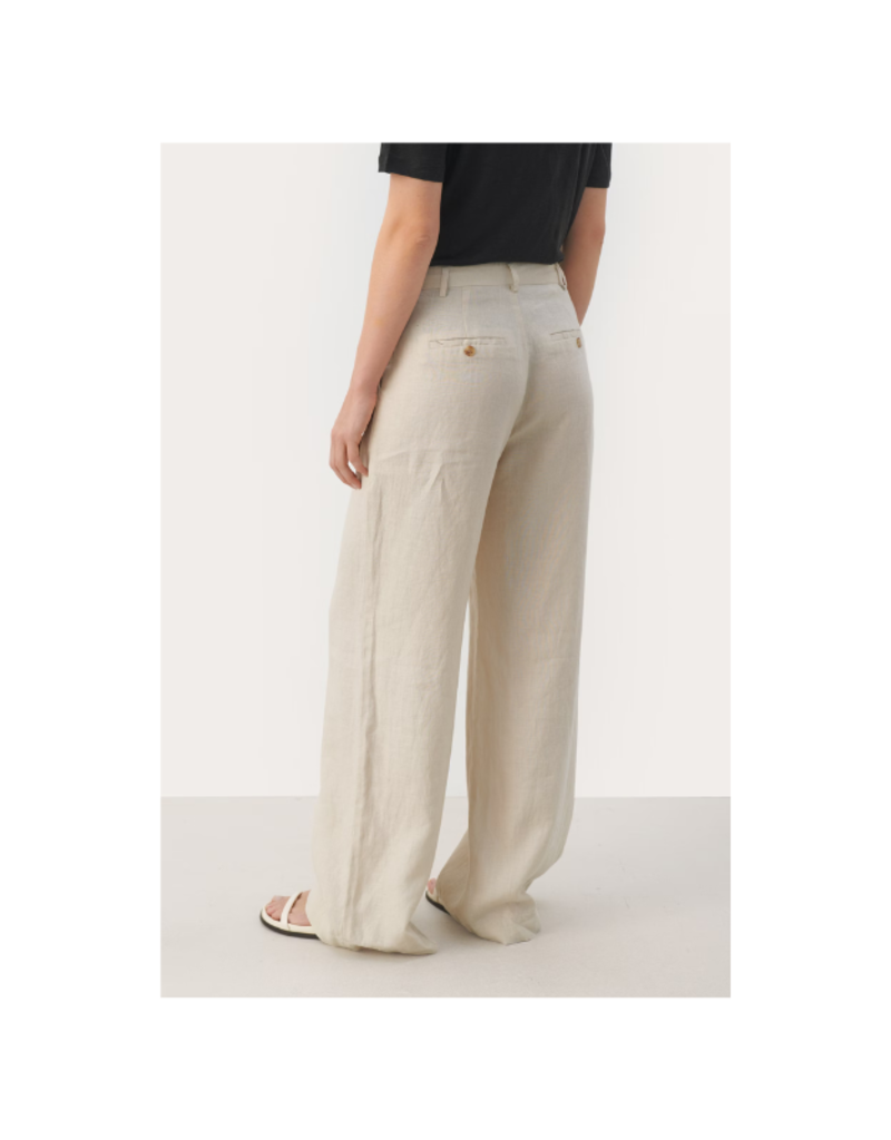 Part Two Ninnes Pant in French Oak Melange by Part Two