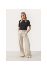Part Two Ninnes Pant in French Oak Melange by Part Two