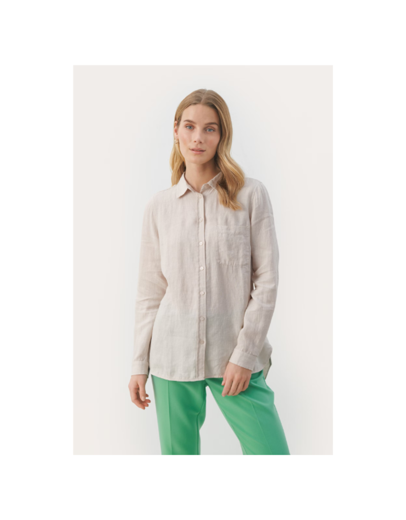 Part Two Kivas Shirt in French Oak by Part Two