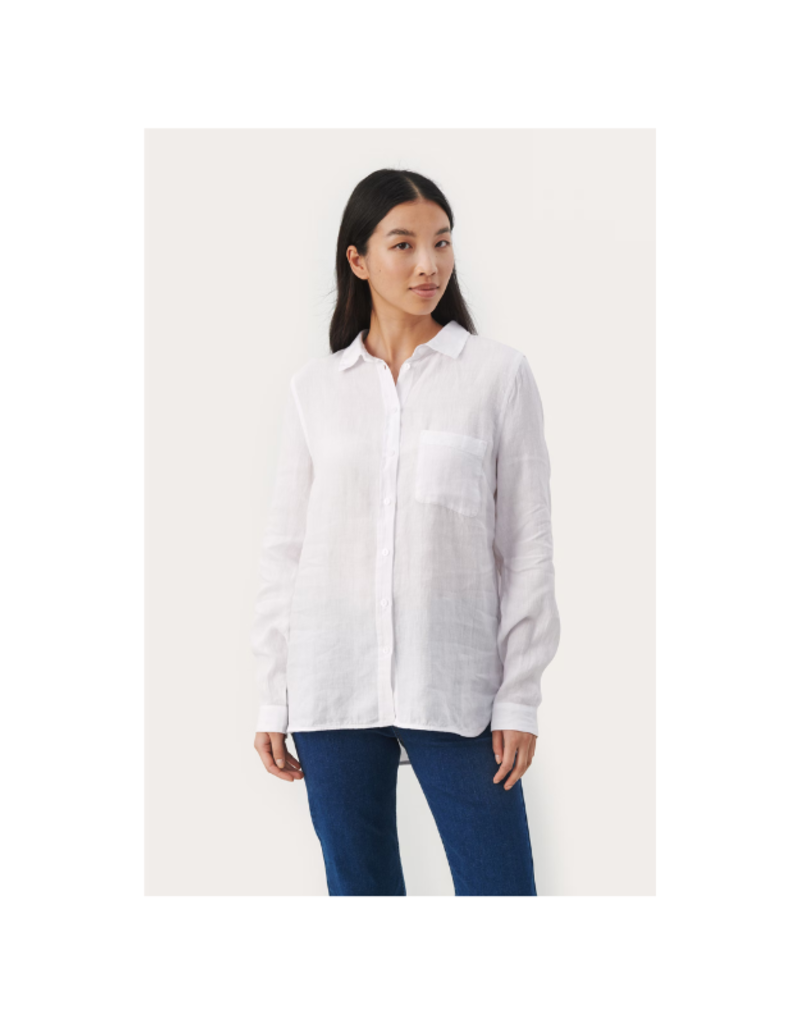 Part Two Kivas Shirt in Bright White by Part Two