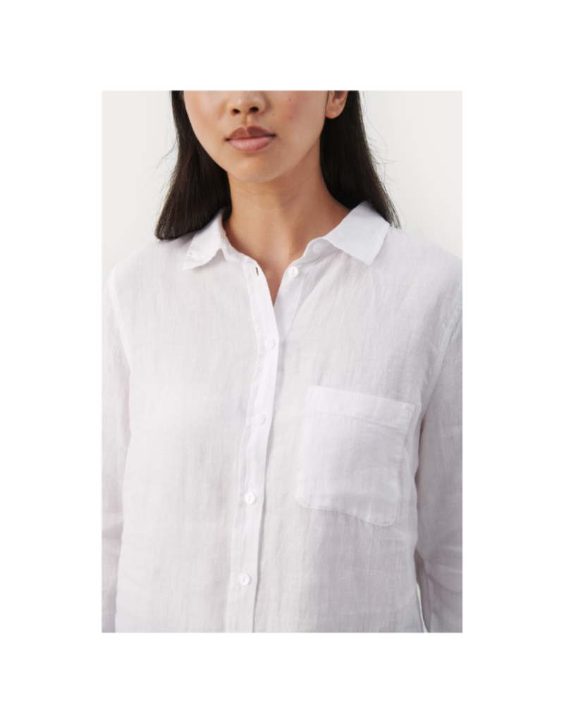 Part Two Kivas Shirt in Bright White by Part Two