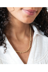 Scout Classic Teardrop Gold Metal Wrap Bracelet by Scout