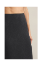 Z Supply Gail Midi Skirt in Black by Z Supply