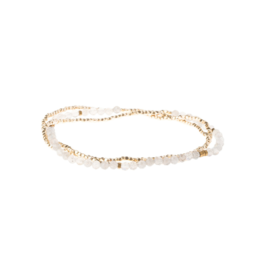 Scout Delicate Stone Wrap Bracelet - Labradorite/Gold by Scout