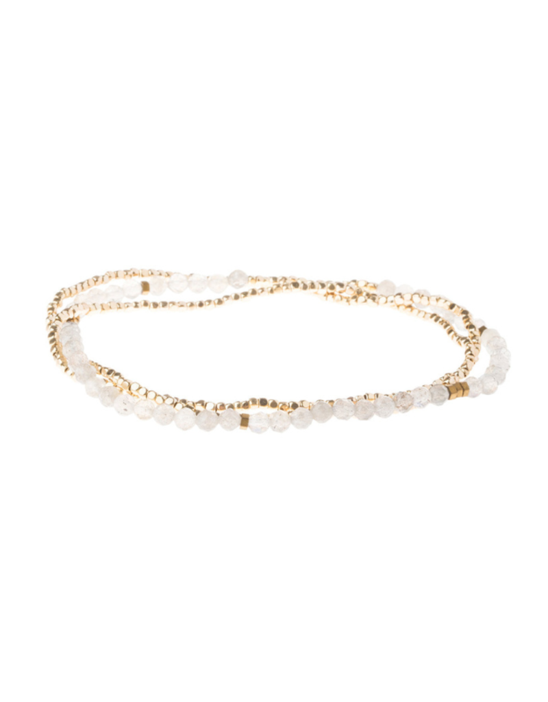 Scout Delicate Stone Wrap Bracelet - Labradorite/Gold by Scout