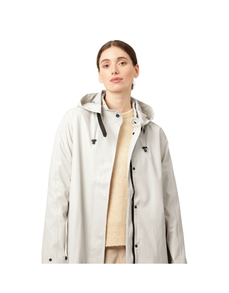 Ilse Jacobsen Rain Jacket in Milk Creme by Ilse Jacobsen
