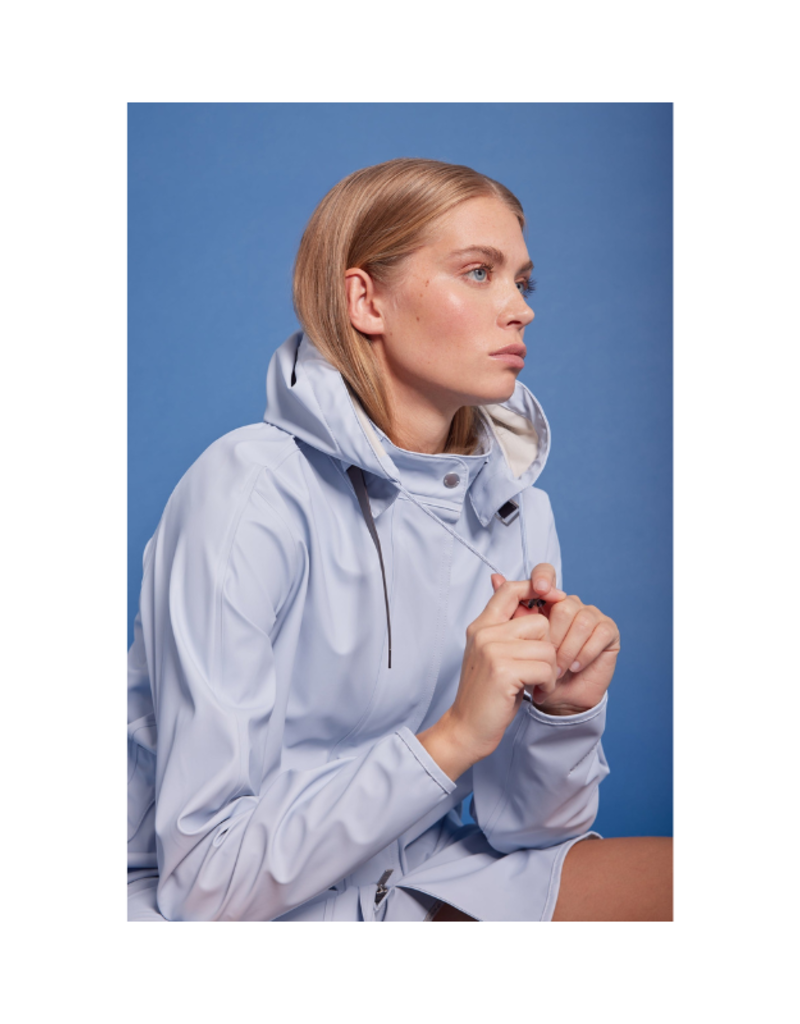 Ilse Jacobsen Rain Jacket in Heather by Ilse Jacobsen