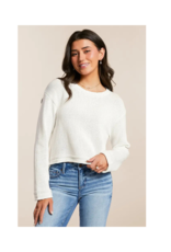 Z Supply Emerson Sweater in White by Z Supply