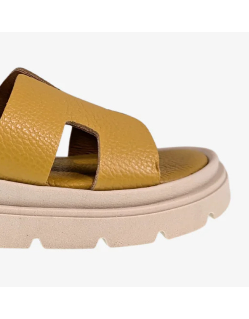 Clara Sandal in Mustard by Ateliers