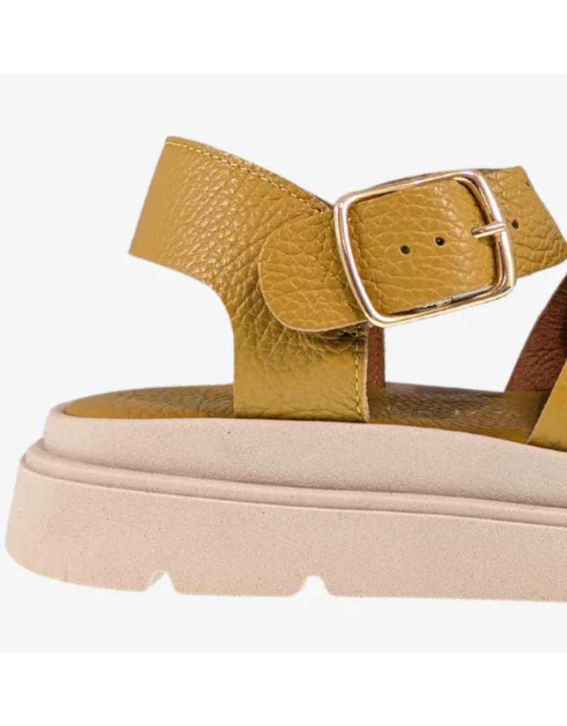 Clara Sandal in Mustard by Ateliers