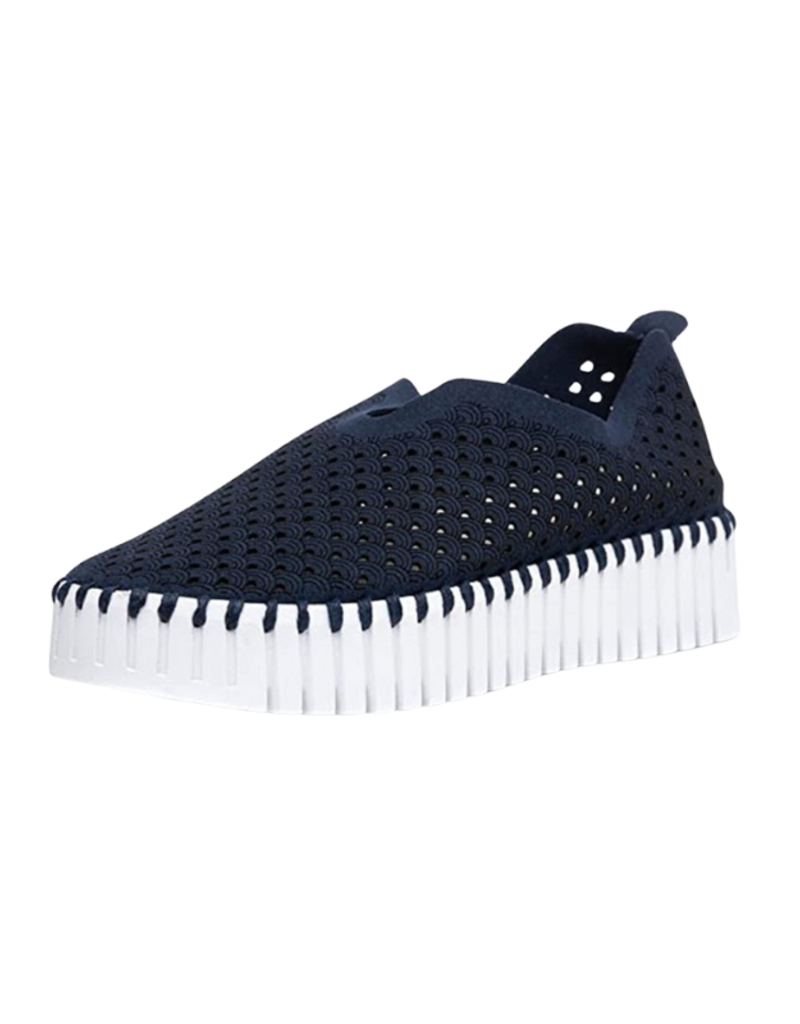 Ilse Jacobsen Tulip Platform in Dark Indigo by Ilse Jacobsen
