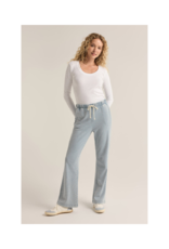 Z Supply Hunter Knit Denim Pant in Washed Indigo by Z Supply
