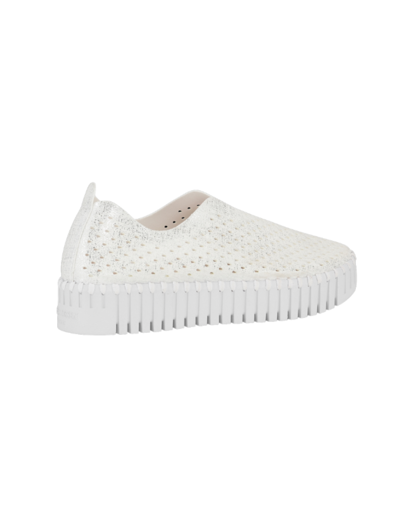 Ilse Jacobsen Tulip Platform in Metallic White by Ilse Jacobsen
