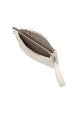 Ilse Jacobsen Crossbody Bag in Milk Creme Metallic White Graphic by Ilse Jacobsen