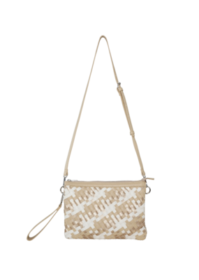 Ilse Jacobsen Crossbody Bag in Ivory White Graphic by Ilse Jacobsen