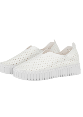 Ilse Jacobsen Tulip Platform in Metallic White by Ilse Jacobsen