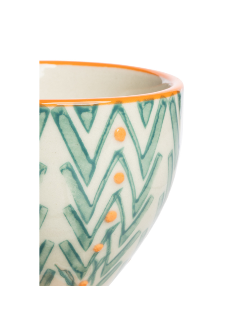 Green & Orange Egg Cup